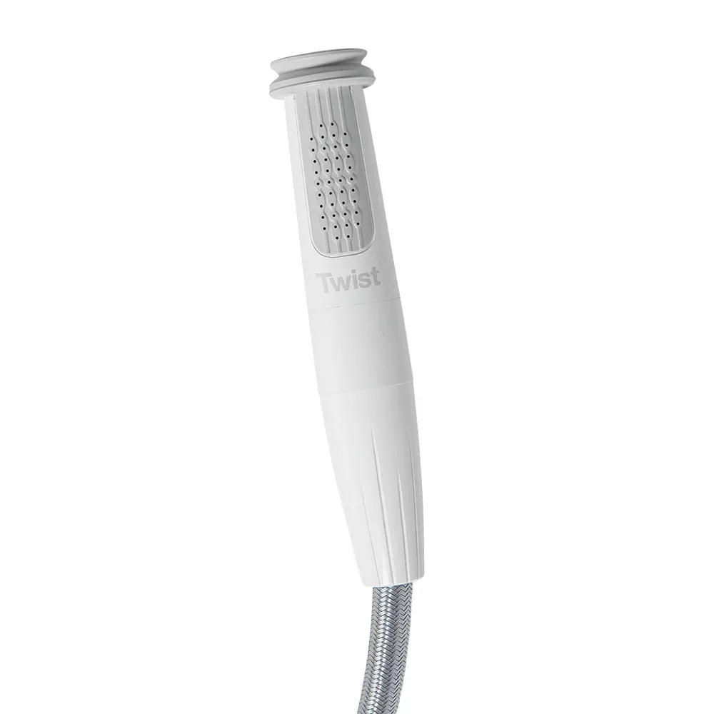 Whale Twist MK2 Shower Mixer - White - DS2122