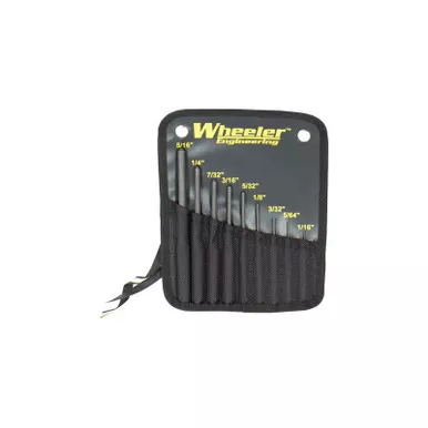 Wheeler Engineering 204513 Roll Pin Punch Set, 9 Piece
