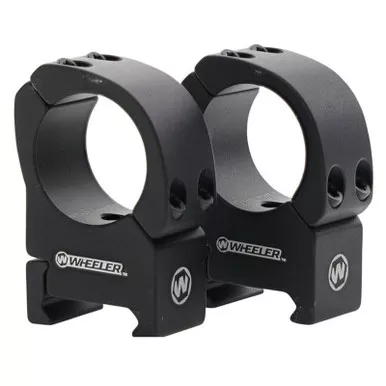 Wheeler Sporter Bi-Weaver Style Pic Rings 1" High 2 Pc