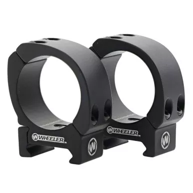Wheeler Sporter Bi-Weaver Style Pic Rings 30mm Low 2 Pc