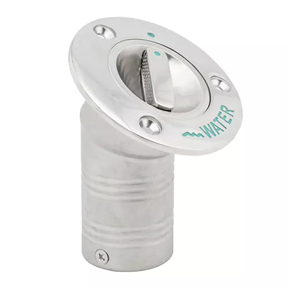 Whitecap 30° EPA Pull-Up Deck Fill Angled 1-1/2″ (Water) – 6125AEPA