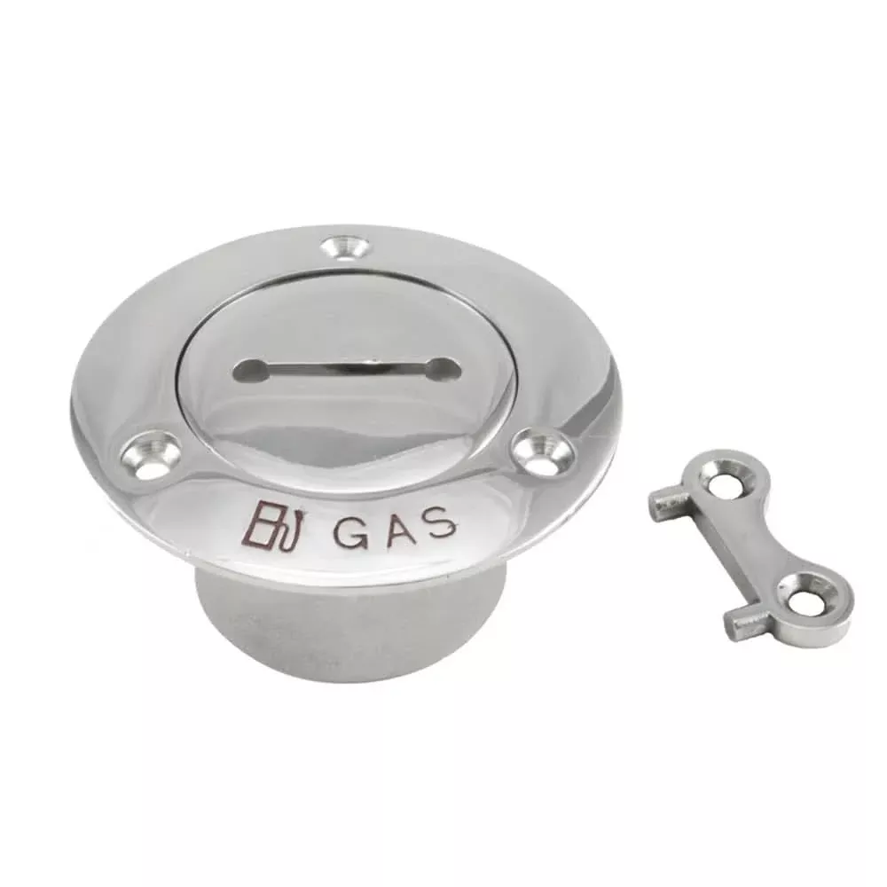 Whitecap Pipe Deck Fill w/Key – 2″ Pipe (Gas)