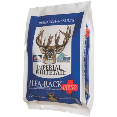 Whitetail Institute IAP165 Imperial Seed Alfa Rack Plus, 16.5 lbs, Blue