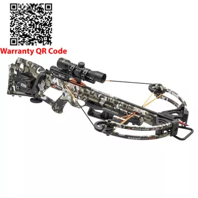 Wicked Ridge Raider 400 ACUdraw De-Cock Pro-View Scope Crossbow Package Peak XT