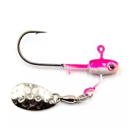 Widow Maker Lures Tungsten Underspin - 1/32 OZ. - Pink/White