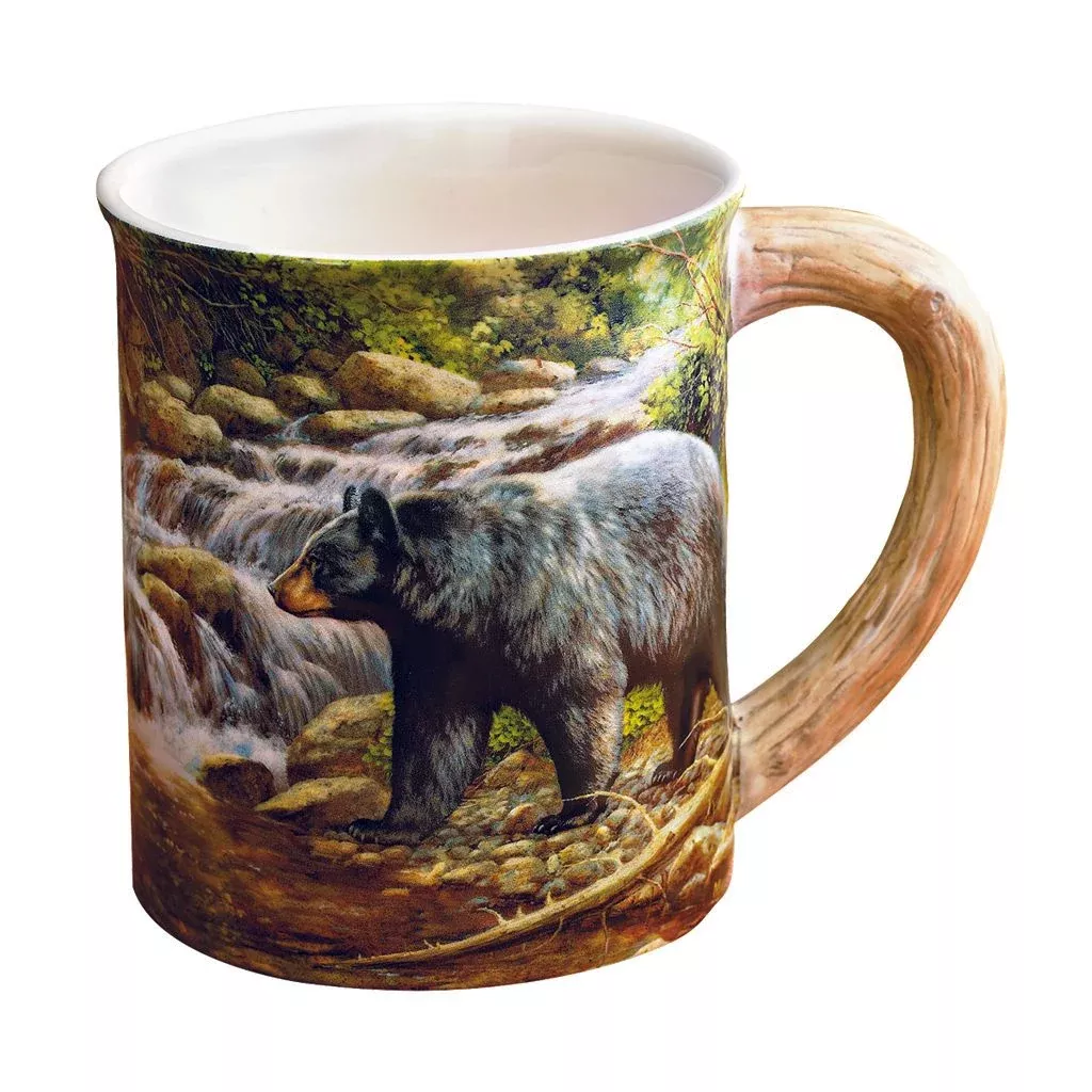 Wild Wings Sculpted Mug - Shadow of the Forest Bear