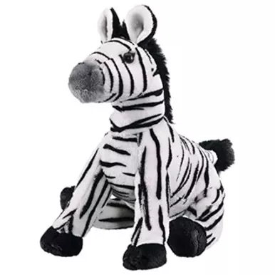 Wildlife Artists Zebra Plush Toy 9"