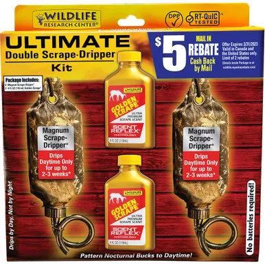 Wildlife Research 392 Ultimate Double Dripper Kit, Yellow