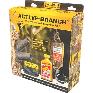Wildlife Research 393 Active Branch Mock Scrape Kit, 4 Ounce, Grey