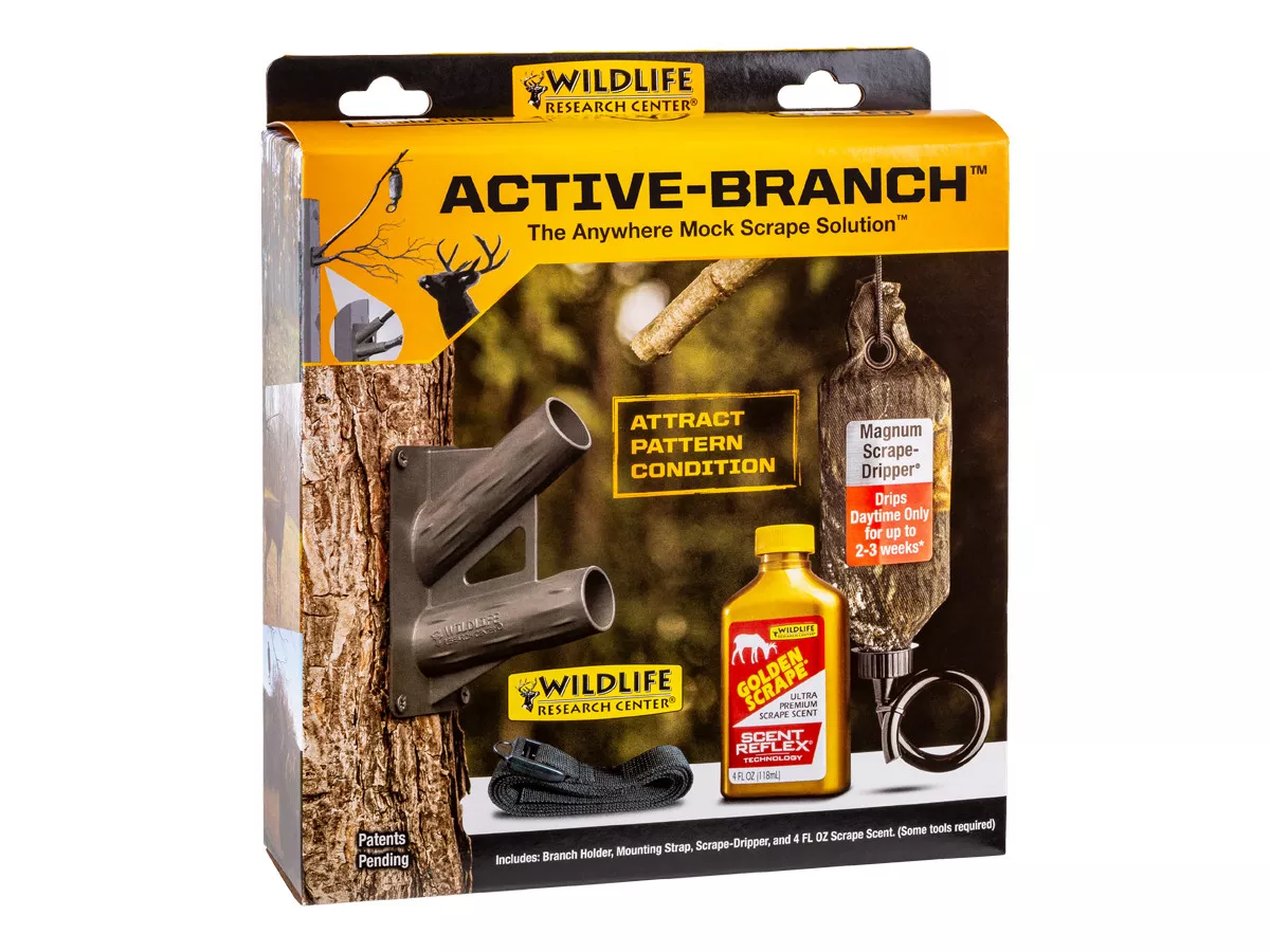 Wildlife Research Center Active Branch Mock Scrape Kit, Golden Scrape Scent