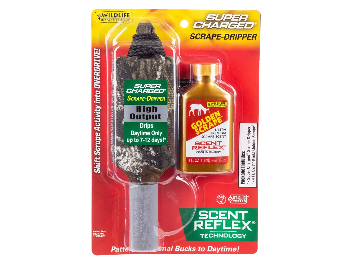 Wildlife Research Center Super ChargedScrape Dripper Combo with Golden Scrape