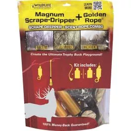 Wildlife Research Golden Rope Scent Rope and Scrape Dripper Combo