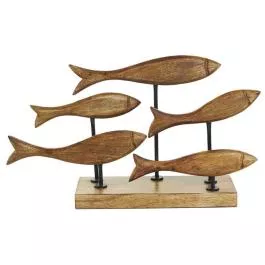 Will’s Company Mango Wood Fish Sculpture