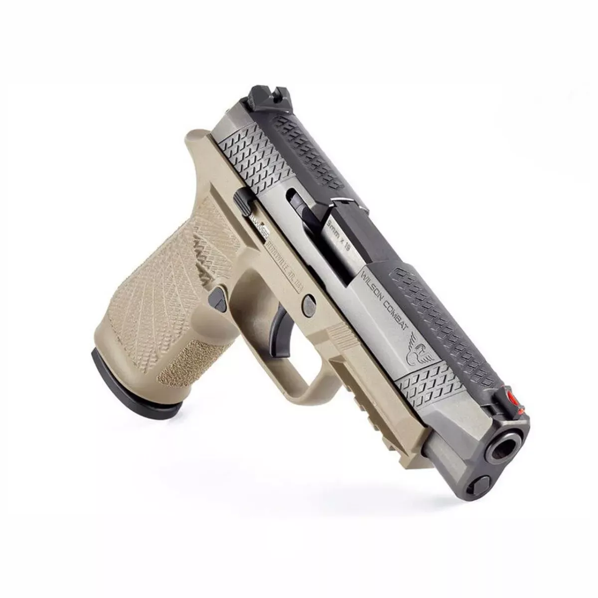Wilson Combat & Sig Sauer P320 9mm 4.70" 17rd Tan/Black