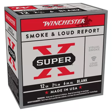 Winchester 12 Gauge 2.75″ 25 Rnds Blanks