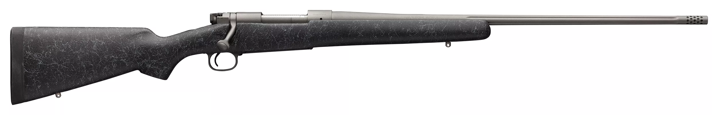 Winchester Repeating Arms Model 70 Extreme 6.8 Western Gray Rifle