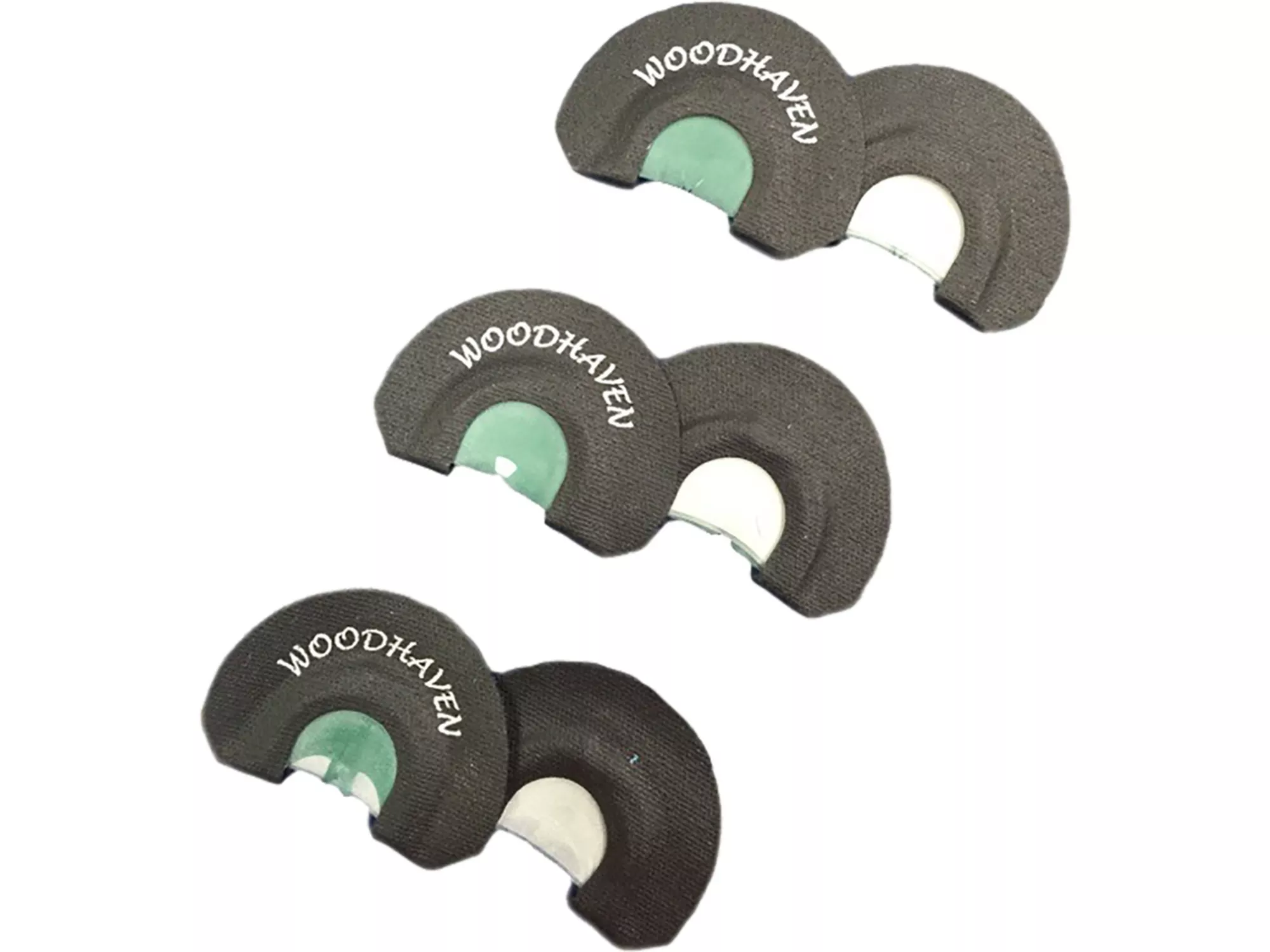 Woodhaven Ninja Diaphragm Call Triple Reed Attracts Turkeys, Black