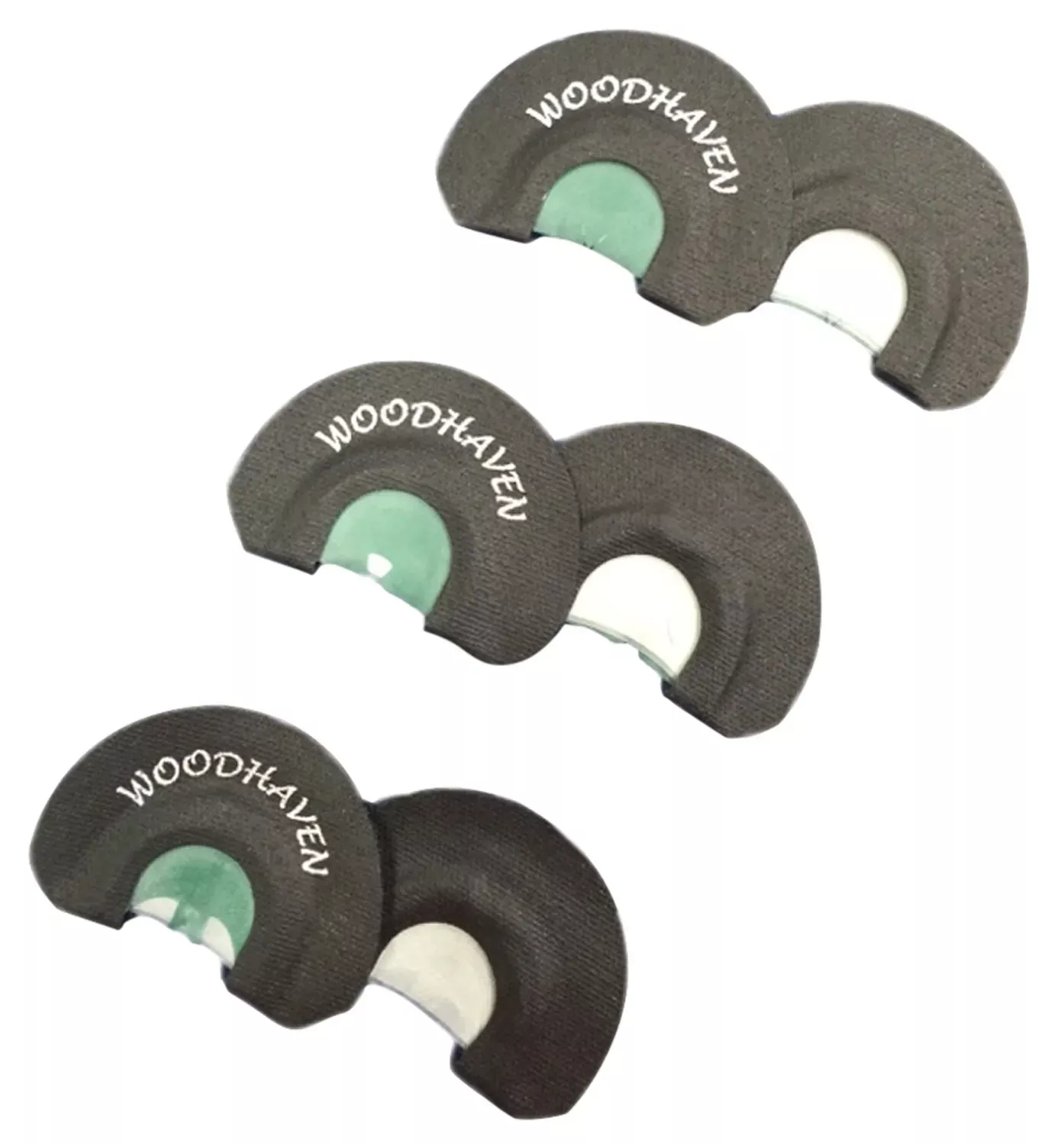 Woodhaven NinjaDiaphragm Call Triple Reed Attracts Turkeys Black 3 Per Pkg