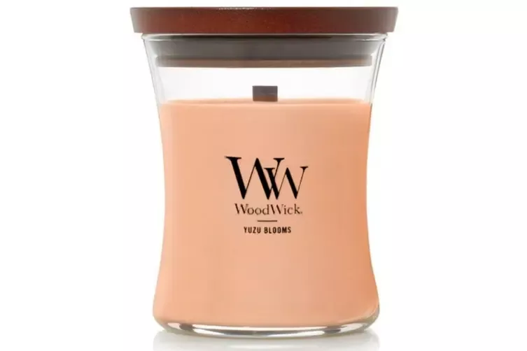 WoodWick Medium Candle – Yuzu Blooms #257802