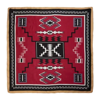 WYOMING TRADERS Aztec Silk Scarf