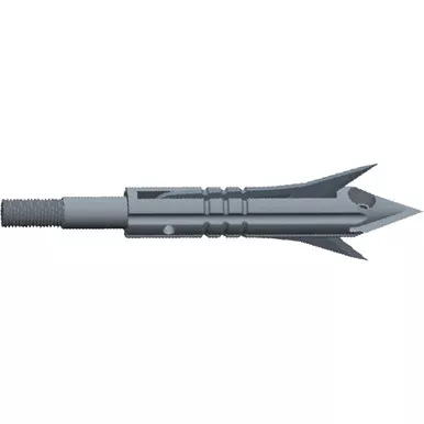 Xecutioner 6218 Broadheads Turkey Necker, 160 Grain, Silver, 4 Pack