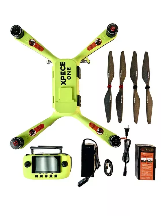 Xpece ONE Fishing Drone | Flight Time 28 Min | HD Camera w/ 2-Axis Stabilization