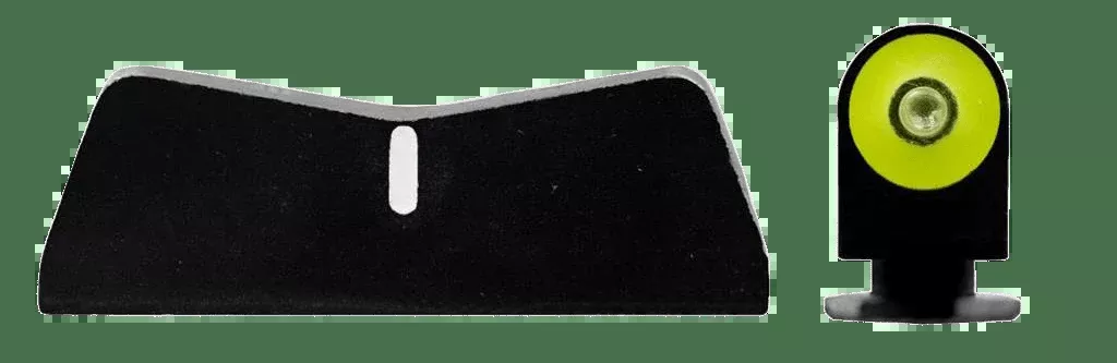Xs Dxw2 Big Dot For Glock 17- - 27/31-38 Yllw Defense Exp Set