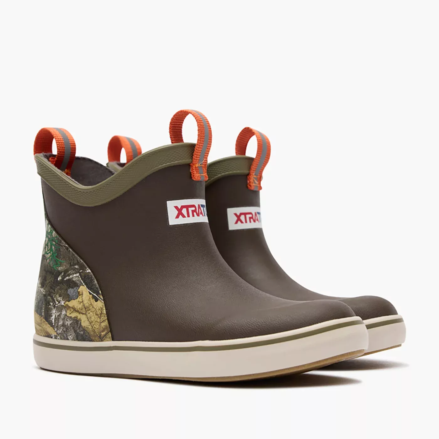 XTRATUF Big Kids’ Ankle Deck Boot – Realtree Camo, 100% Waterproof