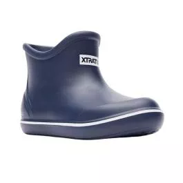 XTRATUF Little Kids TUFS Ankle Deck Boot – Navy – 1