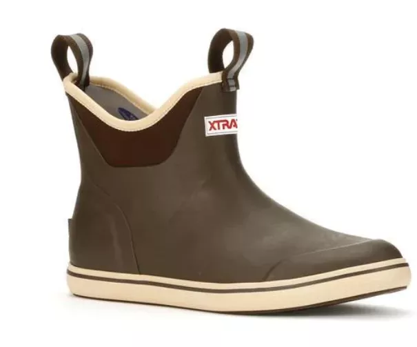 XTRATUF Men’s 6″ Ankle Deck Boot – Chocolate Tan #22734