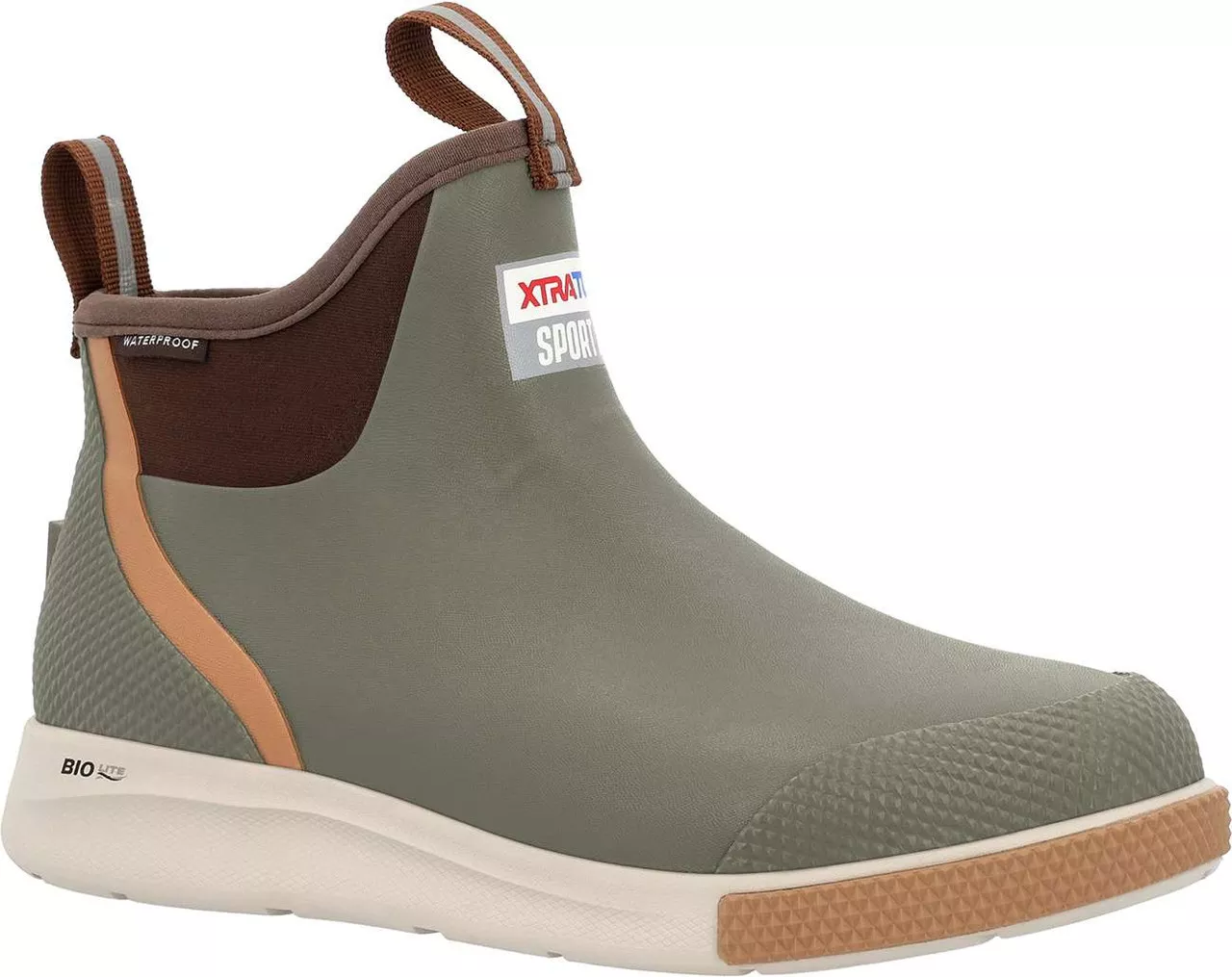 Xtratuf Men’s Ankle Deck Olive Sport Boot #ADSM300M