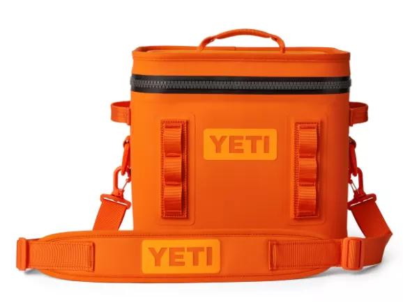 Yeti Hopper Flip 12 Soft Cooler – King Crab Orange #18060131367