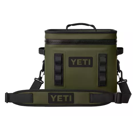 Yeti Hopper Flip 12 Soft Cooler – Olive/Black #18060131300