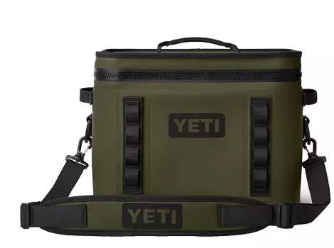 Yeti Hopper Flip 18 Soft Cooler – Olive/Black #18060131301