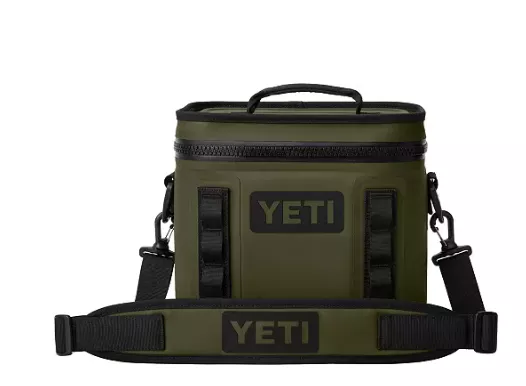 Yeti Hopper Flip 8 Soft Cooler – Olive/Black #18060131299