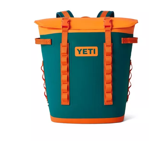 Yeti Hopper M20 Backpack Soft Cooler – Teal/Orange #18060131549