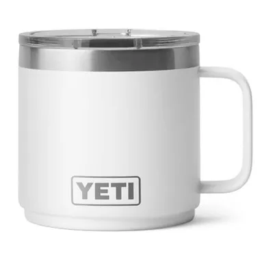 Yeti Rambler 14 oz. Mug with Magslider Lid White
