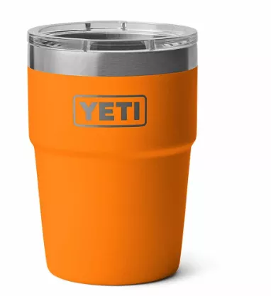 Yeti Rambler 16 Oz. Stackable Cup – King Crab Orange #21071502852