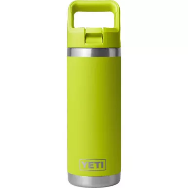 Yeti Rambler 18 oz. Bottle with Straw Cap Chartreuse