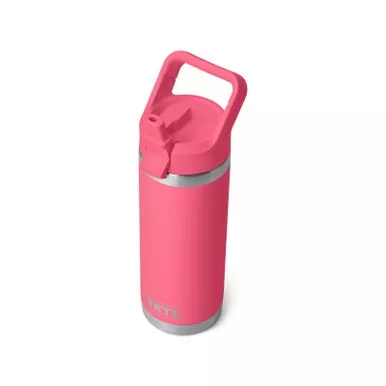 Yeti Rambler 18oz Straw Bottle Tropical Pink