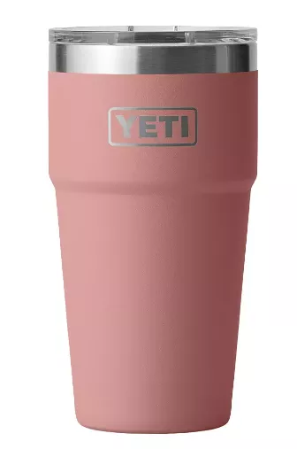 Yeti Rambler 20 Oz. Stackable Cup – Sandstone Pink #21071504231