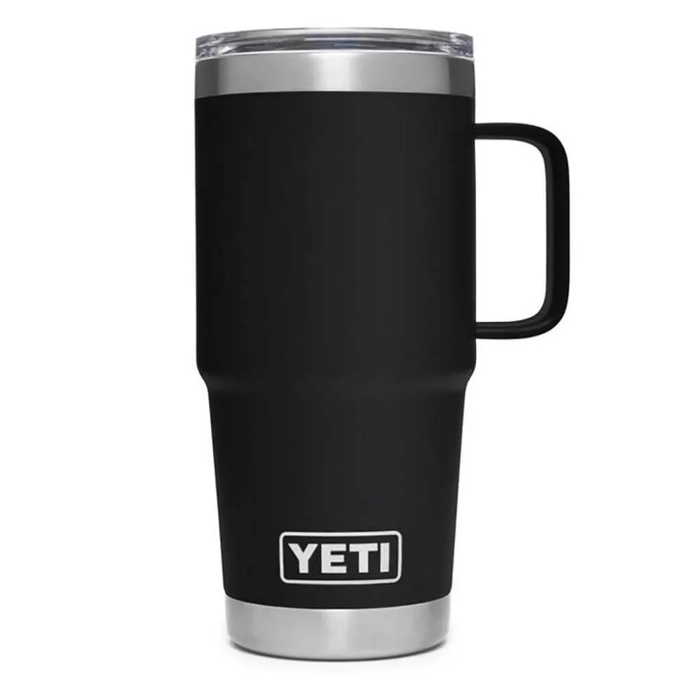 Yeti Rambler 20 oz. Travel Mug With Lid – Black #21070060046