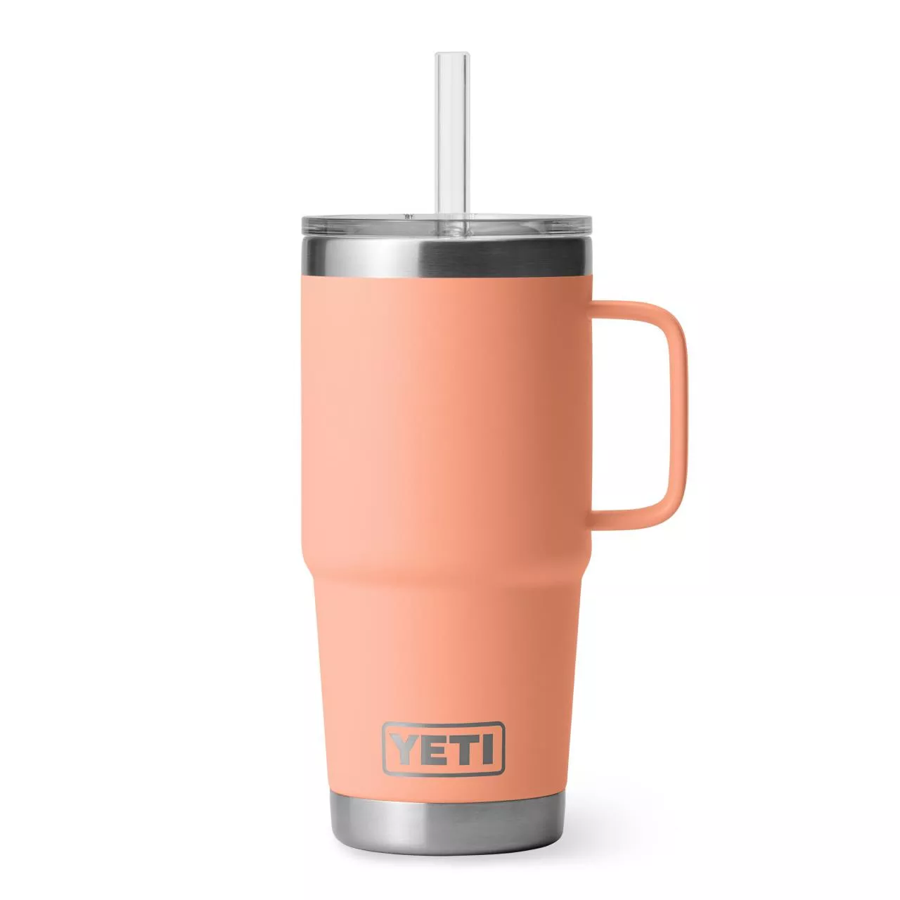 Yeti Rambler 25 Oz Straw Mug Lowcountry Peach #21071505353