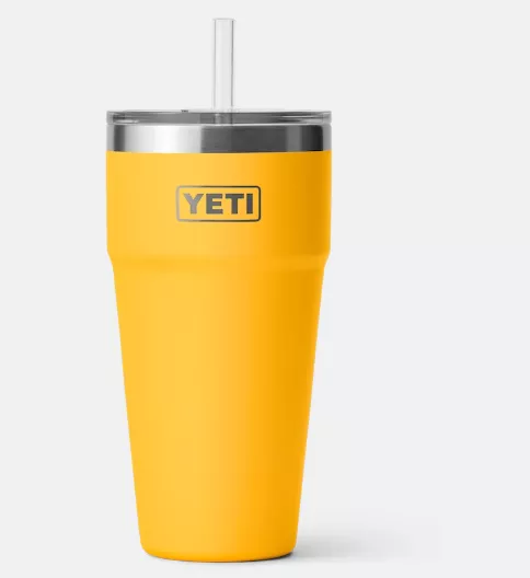 Yeti Rambler 26 Oz. Stackable Cup W/ Lid – Alpine Yellow #21071501050