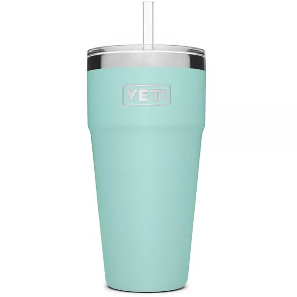 Yeti Rambler 26 Oz Stackable Cup with Straw Lid – Seafoam #21071500646