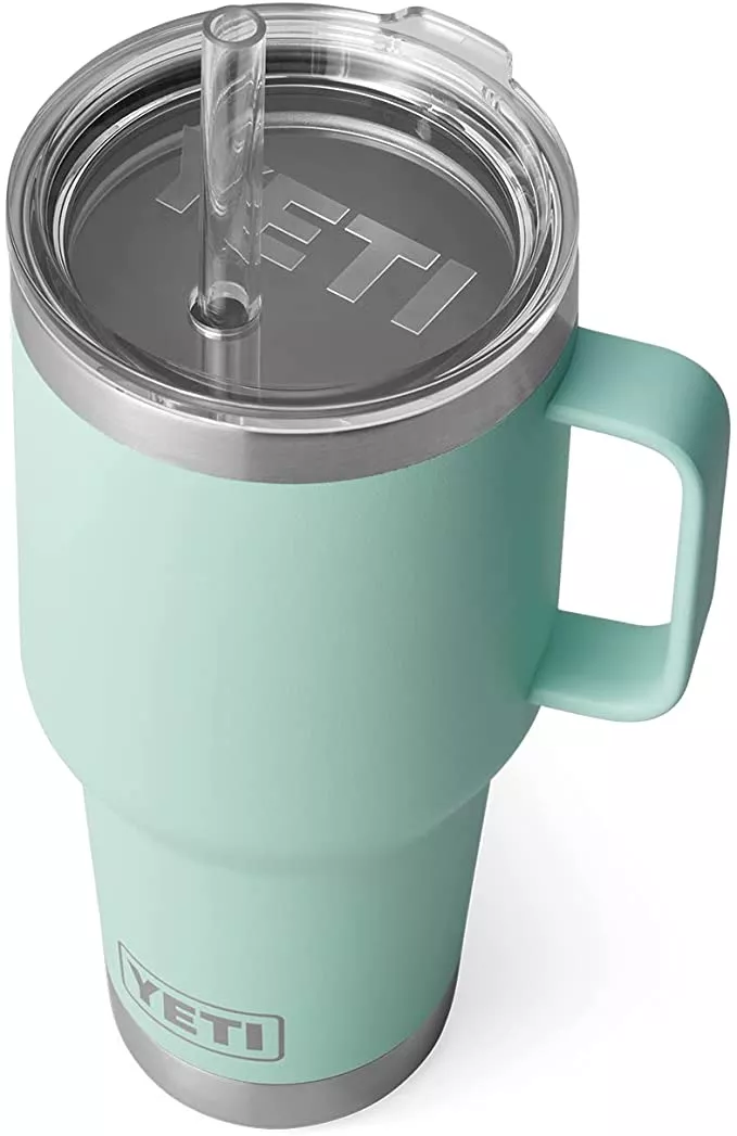 Yeti Rambler 35 oz. Mug W/ Straw Lid – Seafoam #21071501814