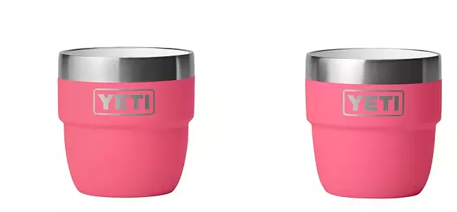 Yeti Rambler 4 Oz. Stackable Cups 2 Pk. – Tropical Pink #21071502981