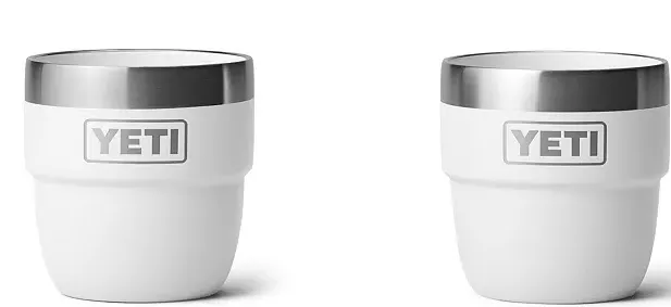Yeti Rambler 4 Oz. Stackable Cups 2 Pk. – White #21071501858