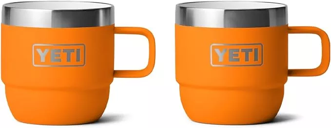 Yeti Rambler 6 Oz Stackable Mug 2 Pack King Crab #21071502629