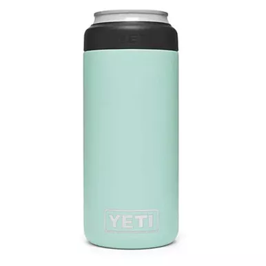 Yeti Rambler Colster Slim Can Cooler Seafoam